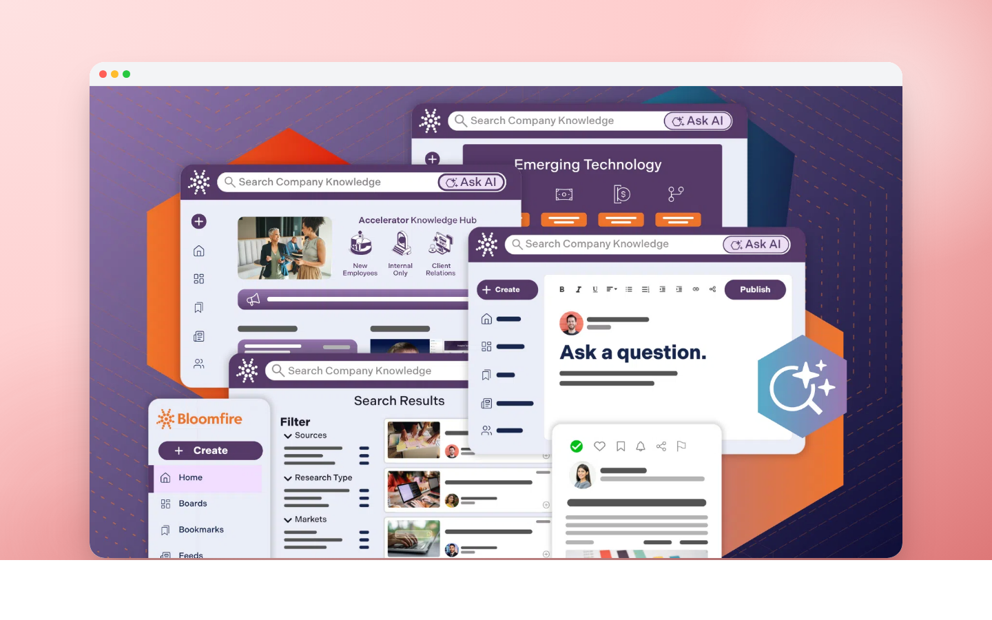 Bloomfire knowledge management software