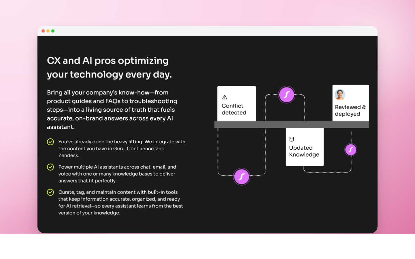 Crescendo AI knowledge consolidation platform